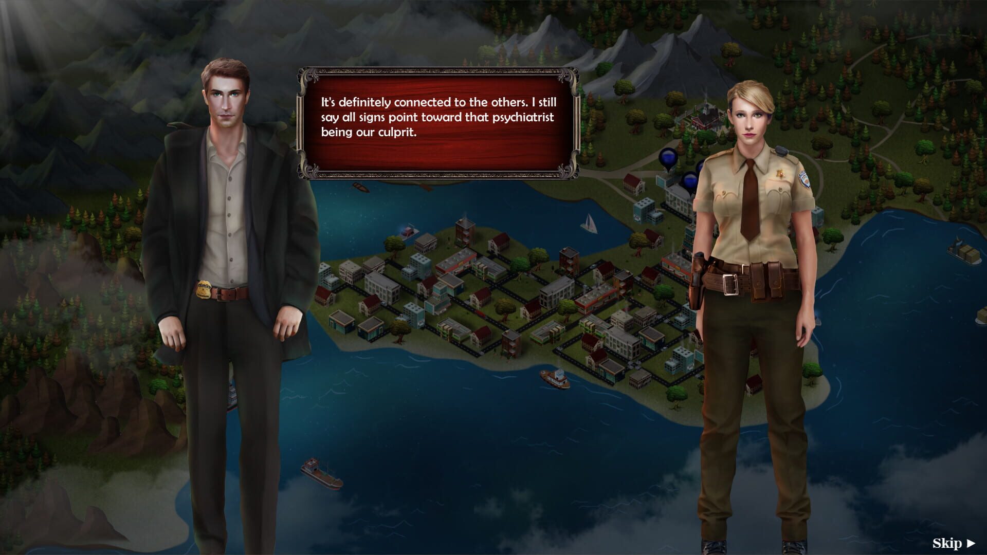 Murder by Moonlight 2: Crimson Night - Screenshot
