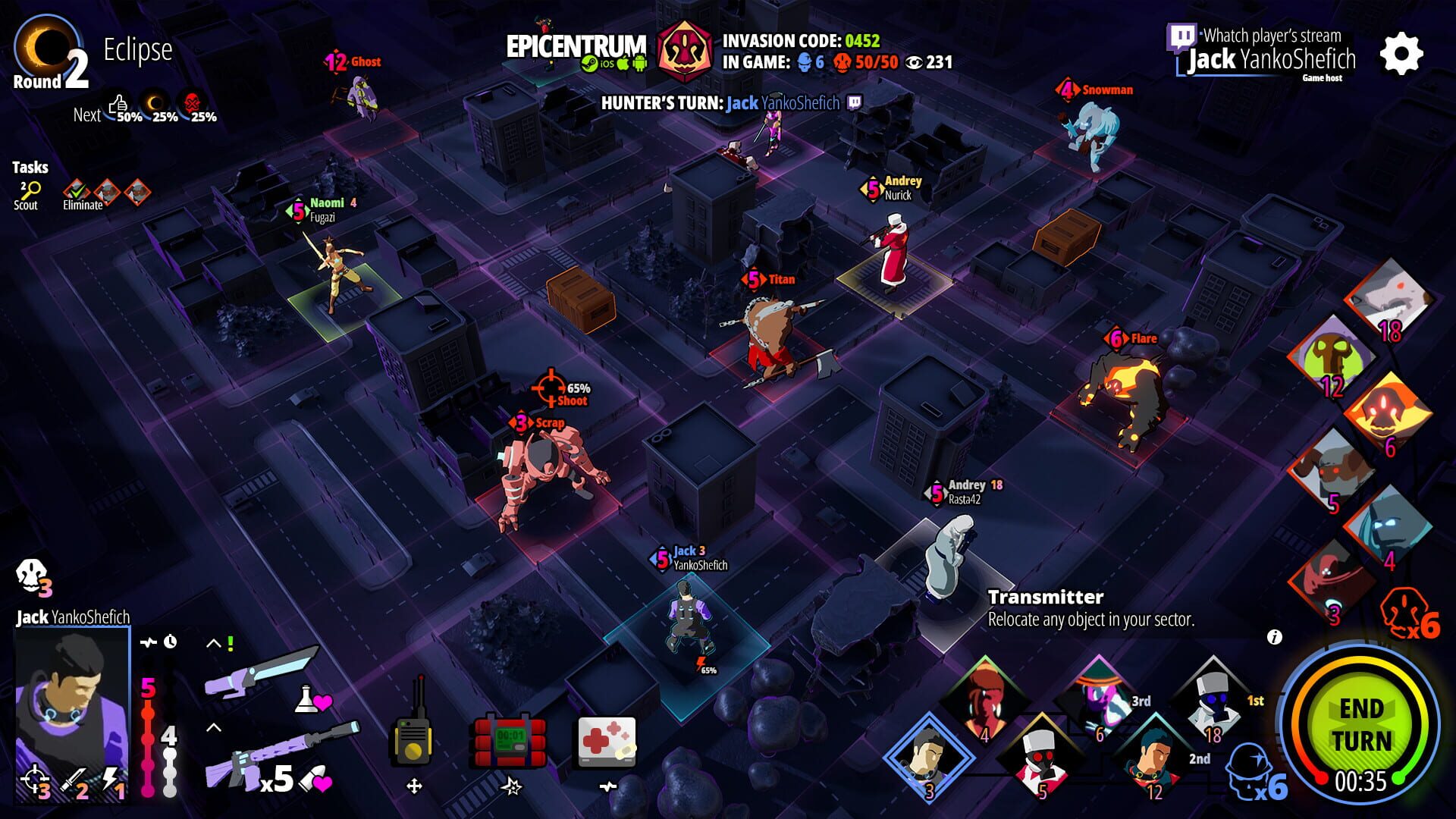 Epicentrum: Hunt. Stream. Invade. - Screenshot