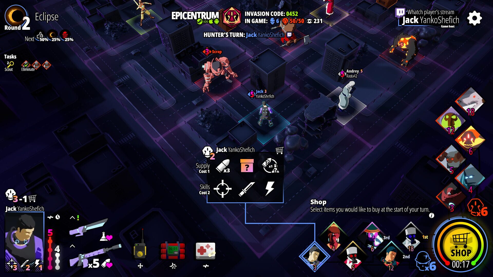 Epicentrum: Hunt. Stream. Invade. - Screenshot