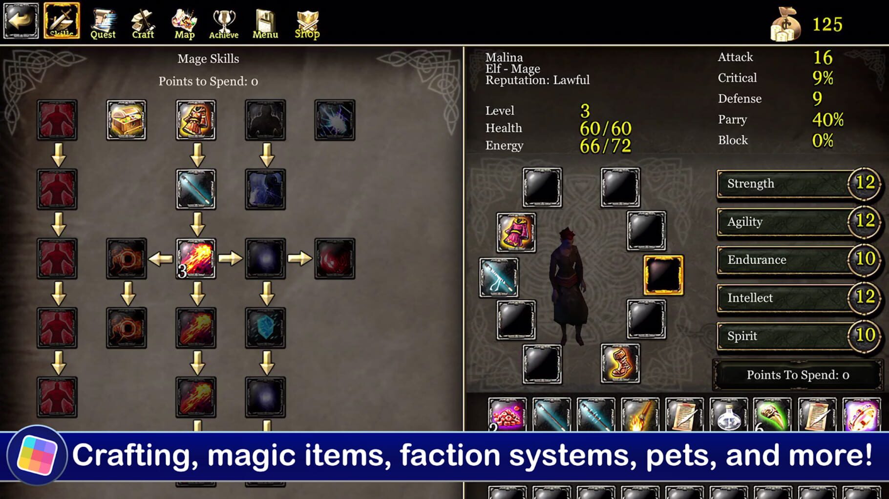 Captura de pantalla - Aralon: Sword and Shadow