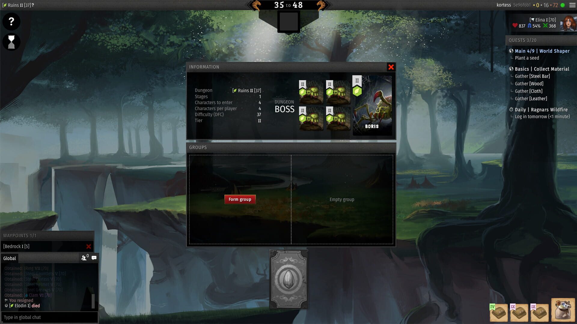World Seed - Screenshot