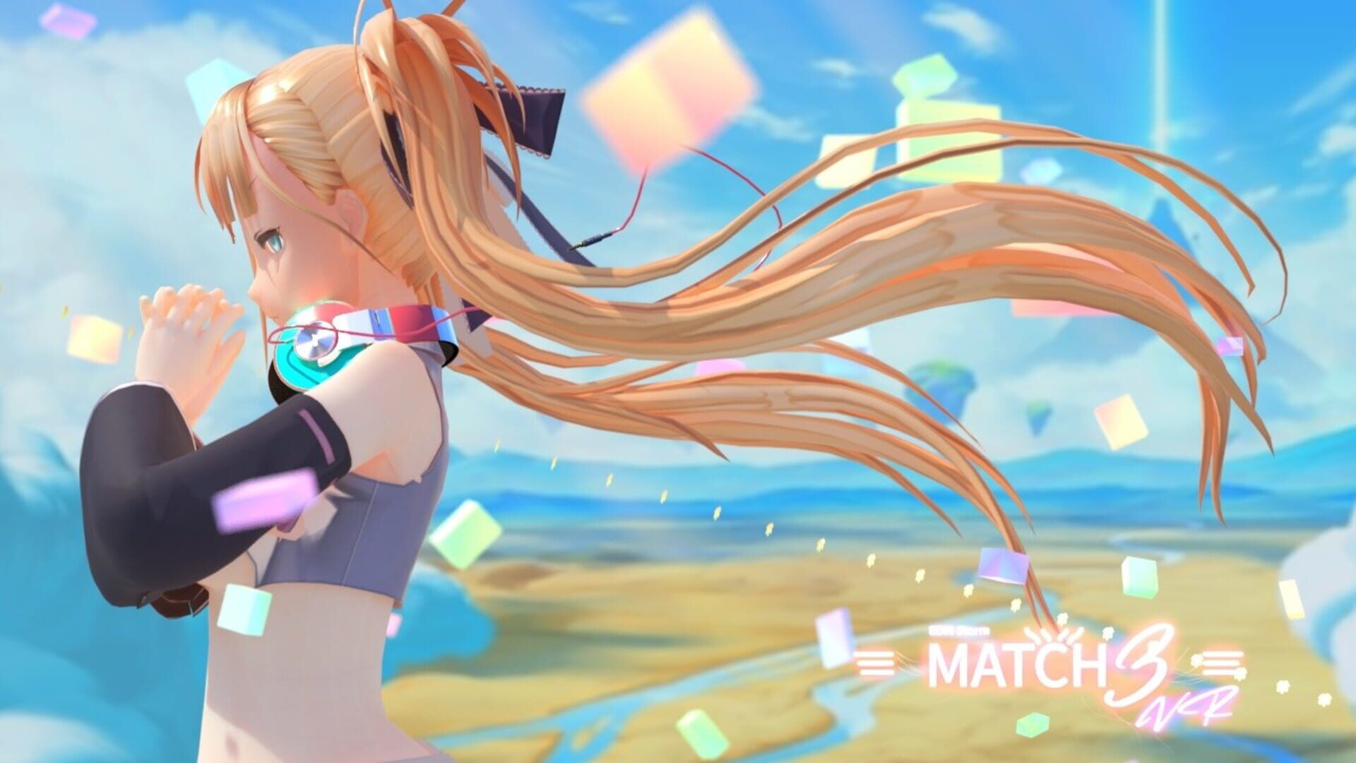 EDM Storm: Match 3 VR - Screenshot