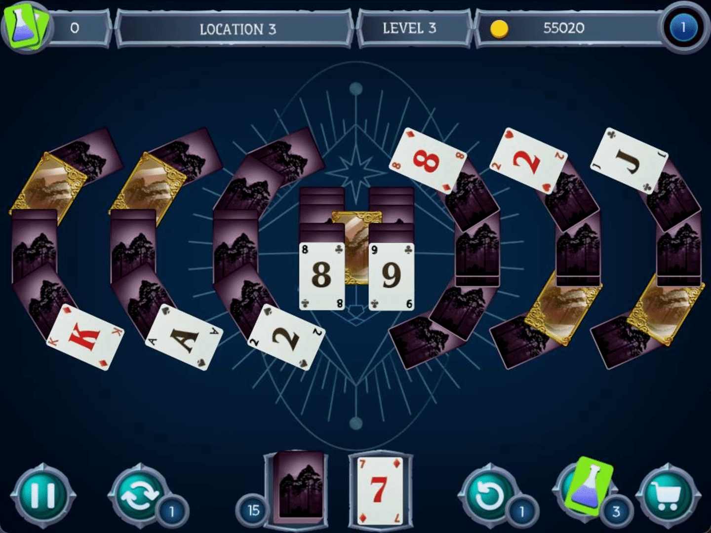 Mystery Solitaire: Powerful Alchemist 2 screenshot