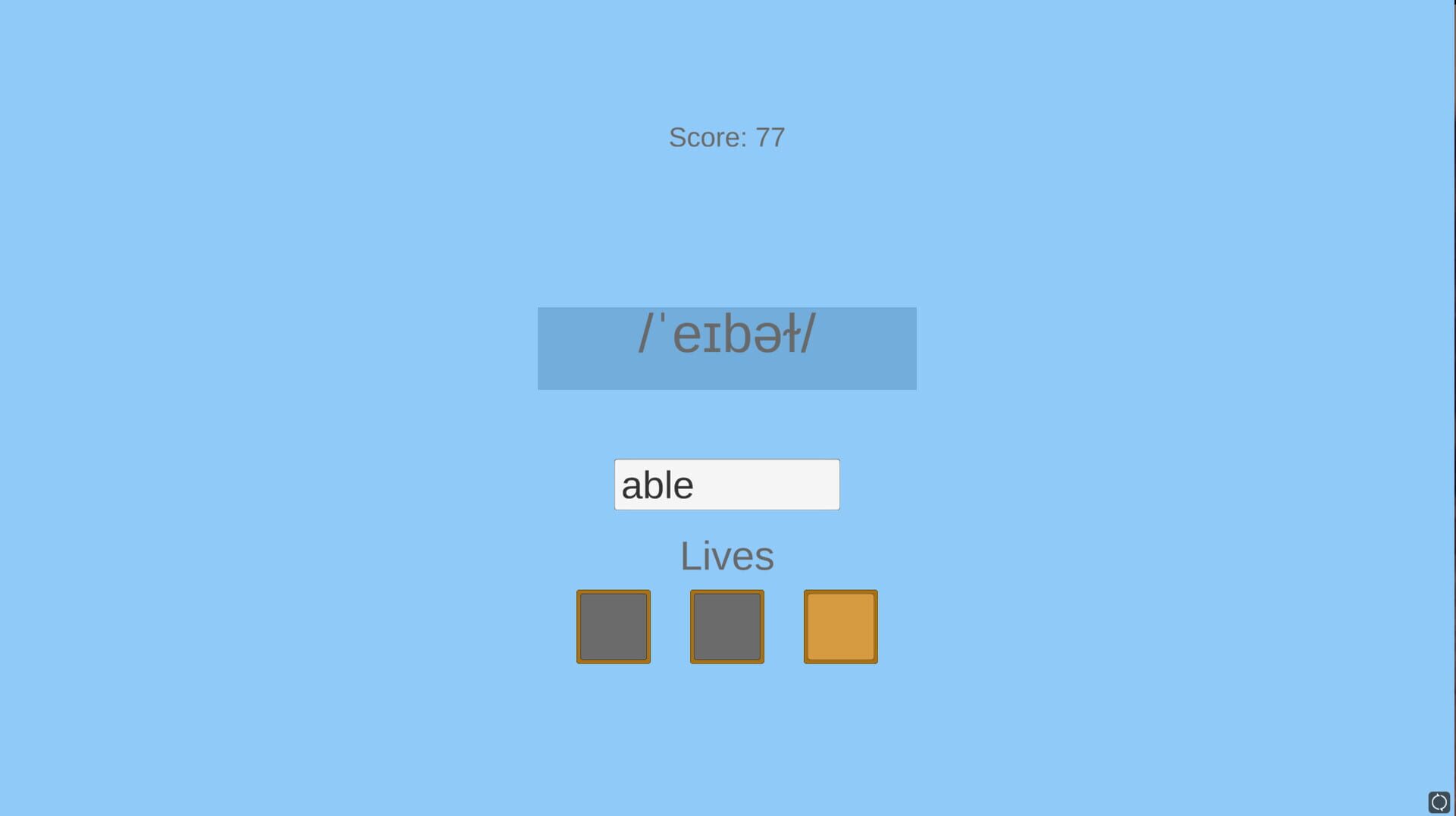 Phonetic - Screenshot