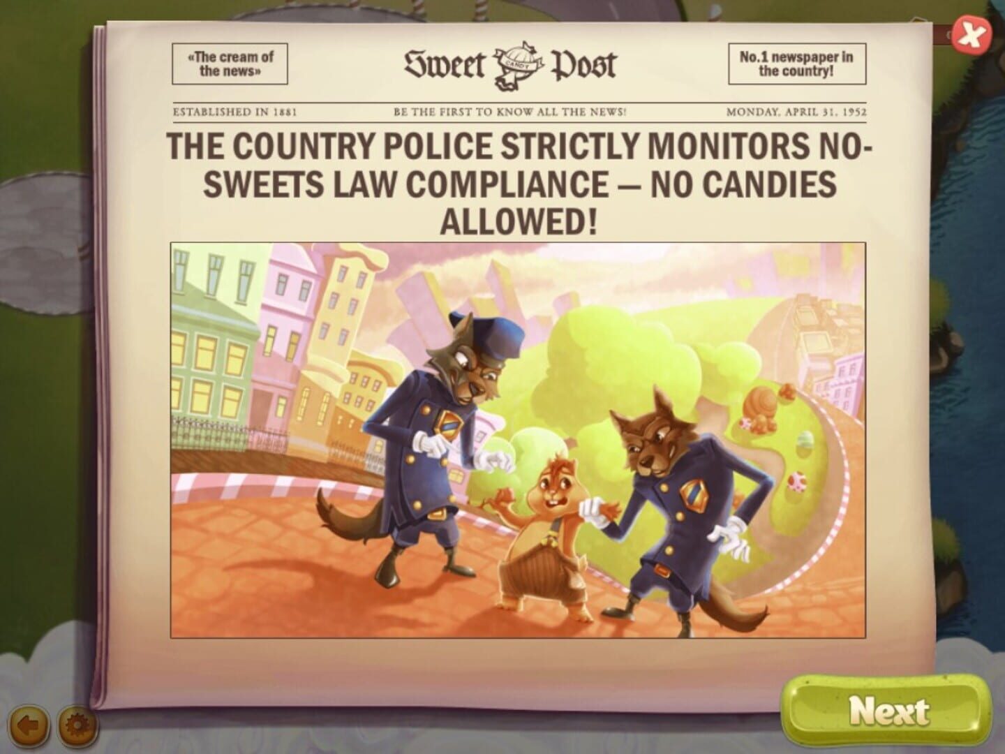Sugar Crime - Screenshot