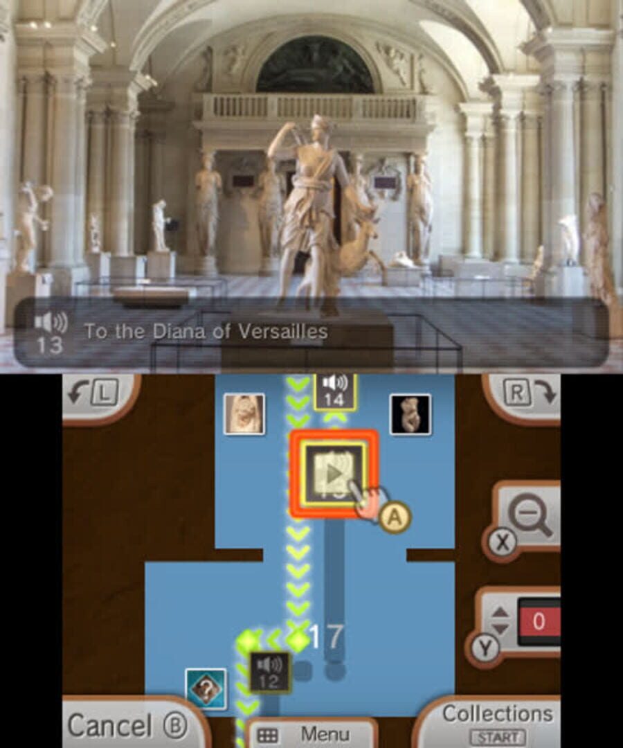 Captura de pantalla - Nintendo 3DS Guide: Louvre