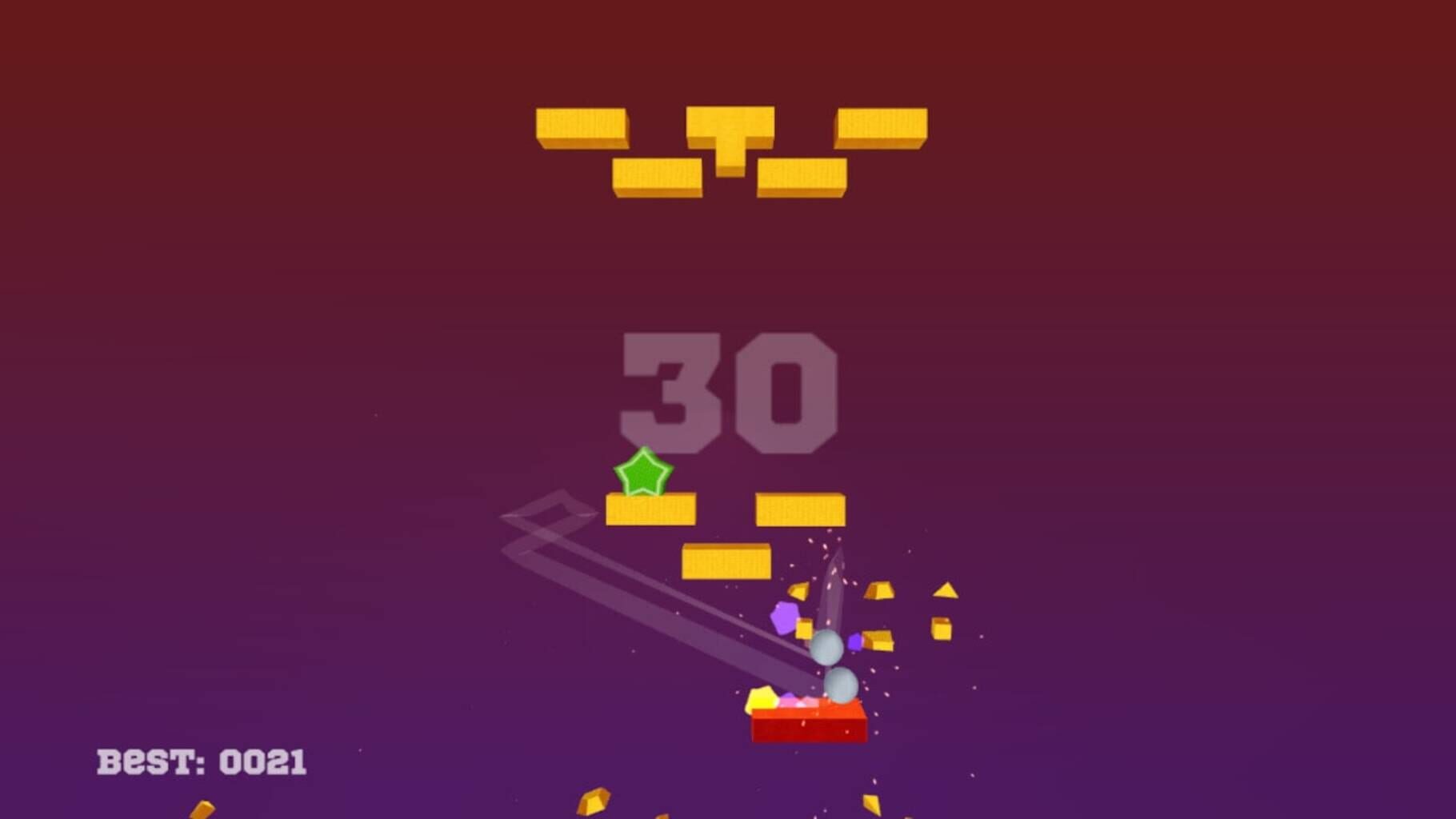 Jumping Bricks Ball screenshot