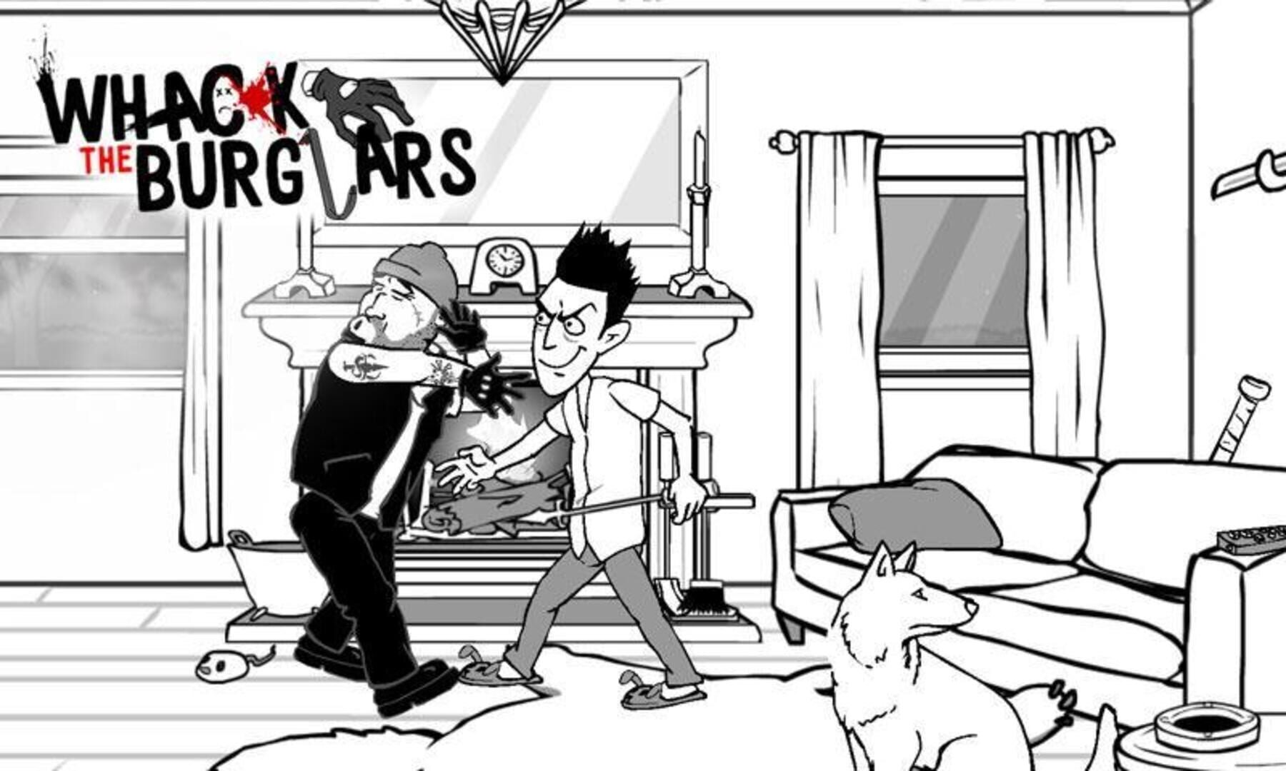 Whack the Burglars - Screenshot