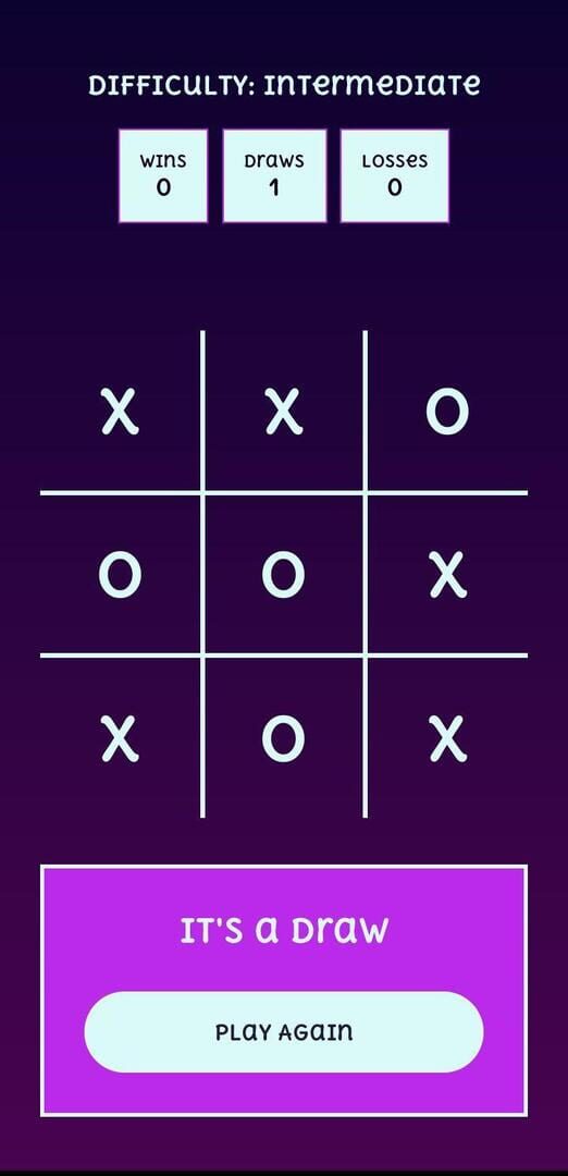 Tic Tac Toe: The Ultimate Board Game - Screenshot