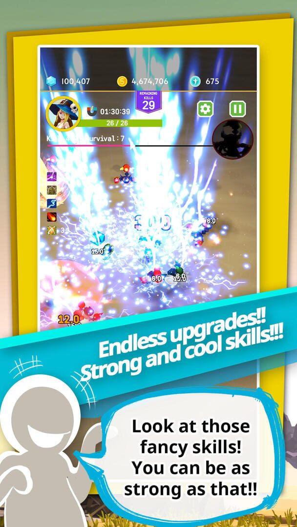 Magical girl story - Screenshot