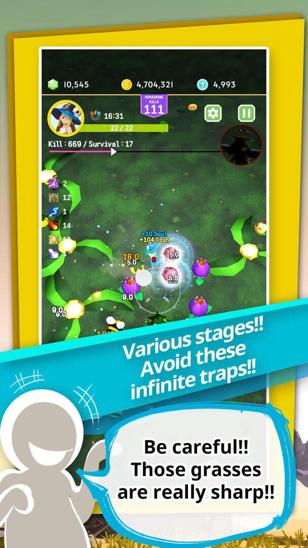 Magical girl story - Screenshot