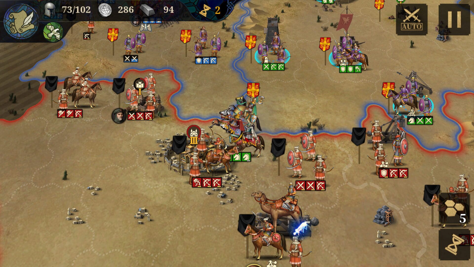 European War 7: Medieval - Screenshot