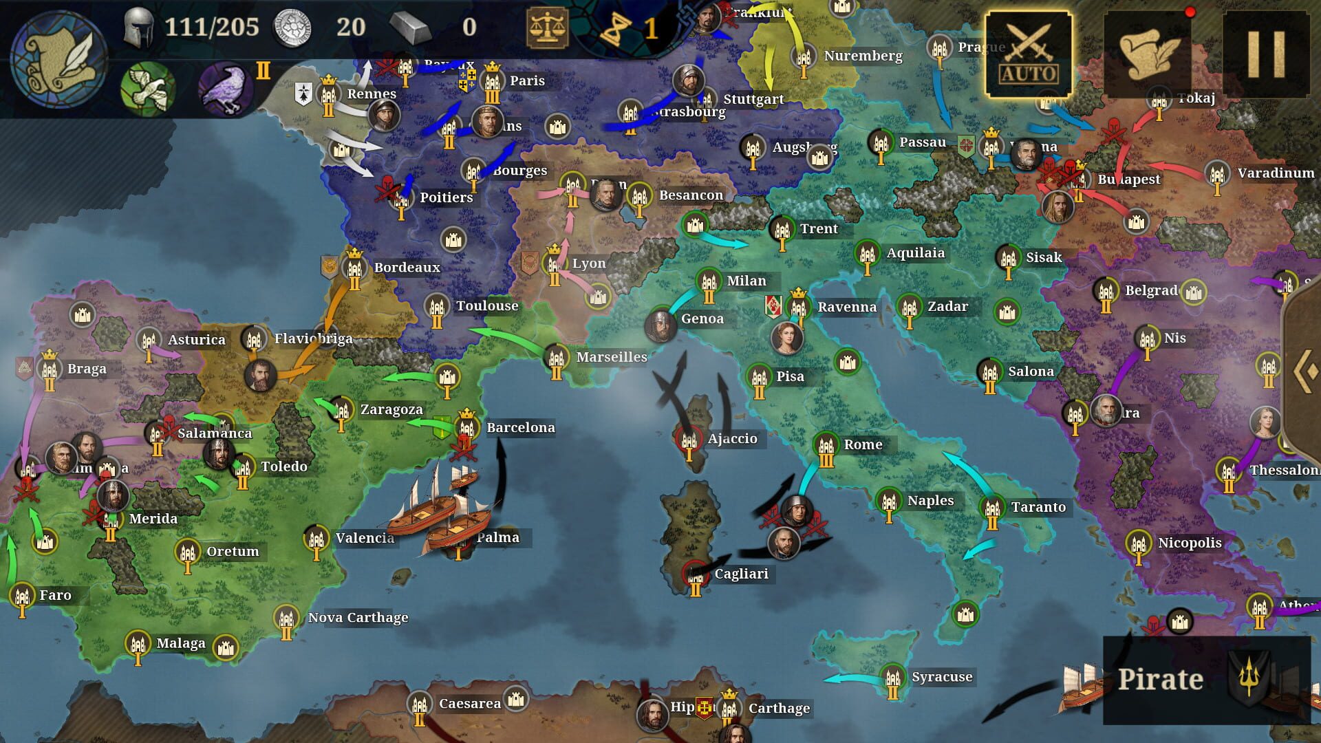 European War 7: Medieval - Screenshot