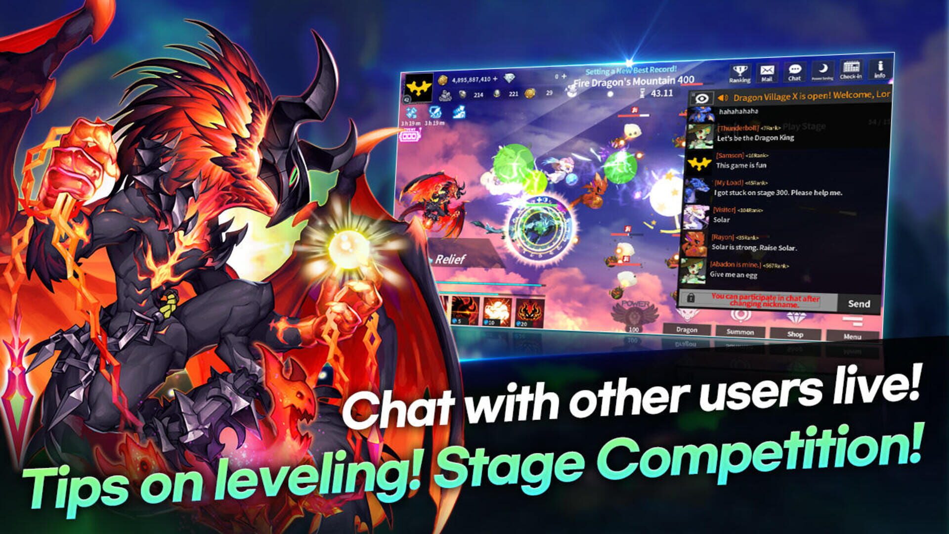 Dragon Village X - Screenshot