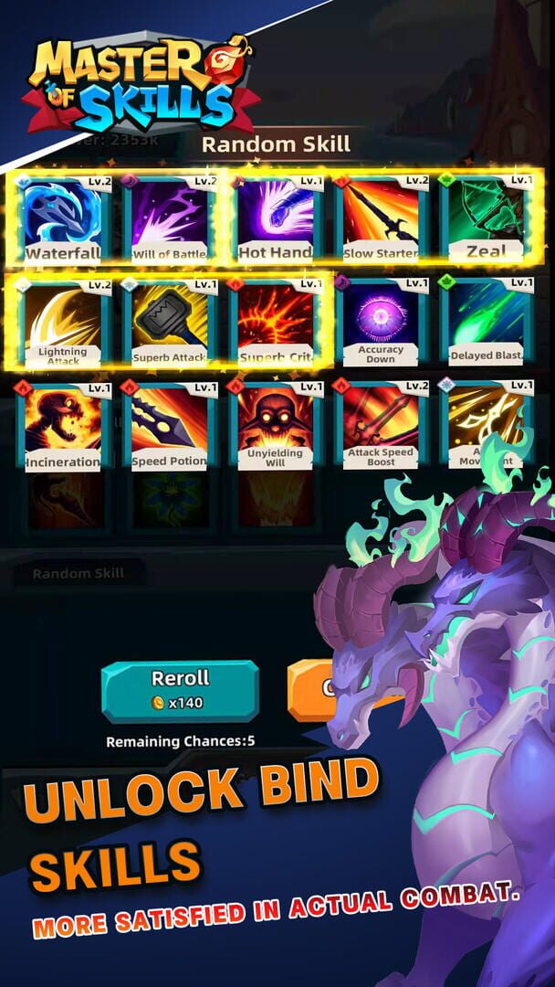 Master of Skills - Screenshot