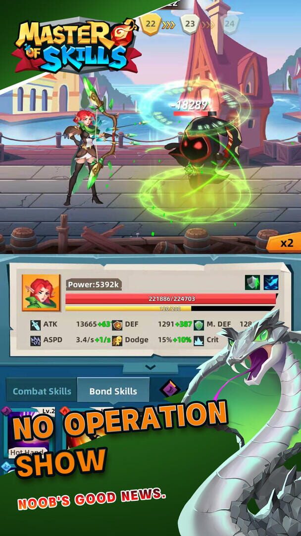 Master of Skills - Screenshot