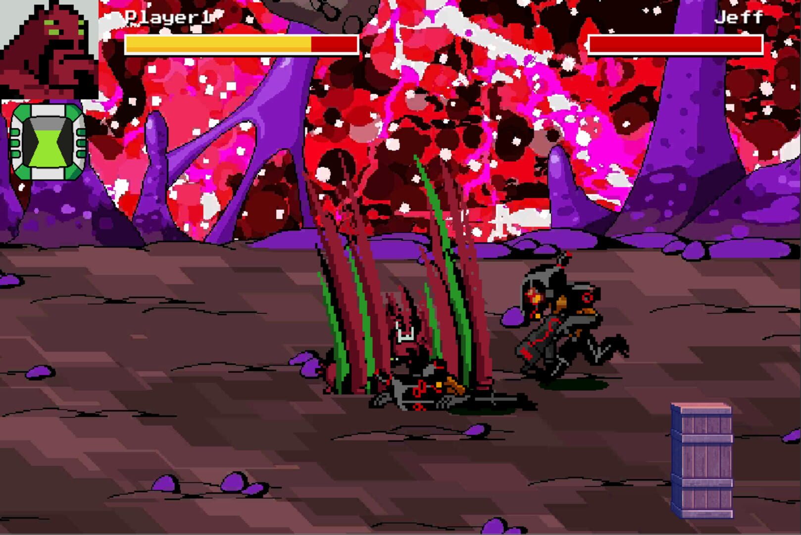 Ben Pixel 10: Raging Fist - Screenshot