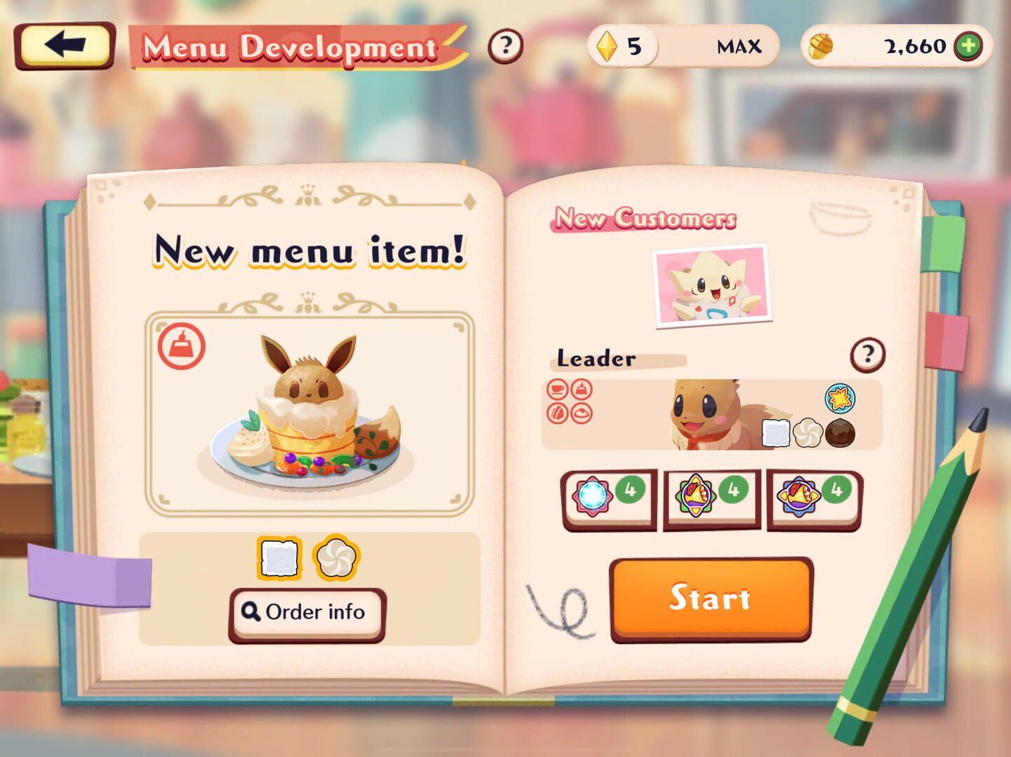 Pokémon Café ReMix screenshot