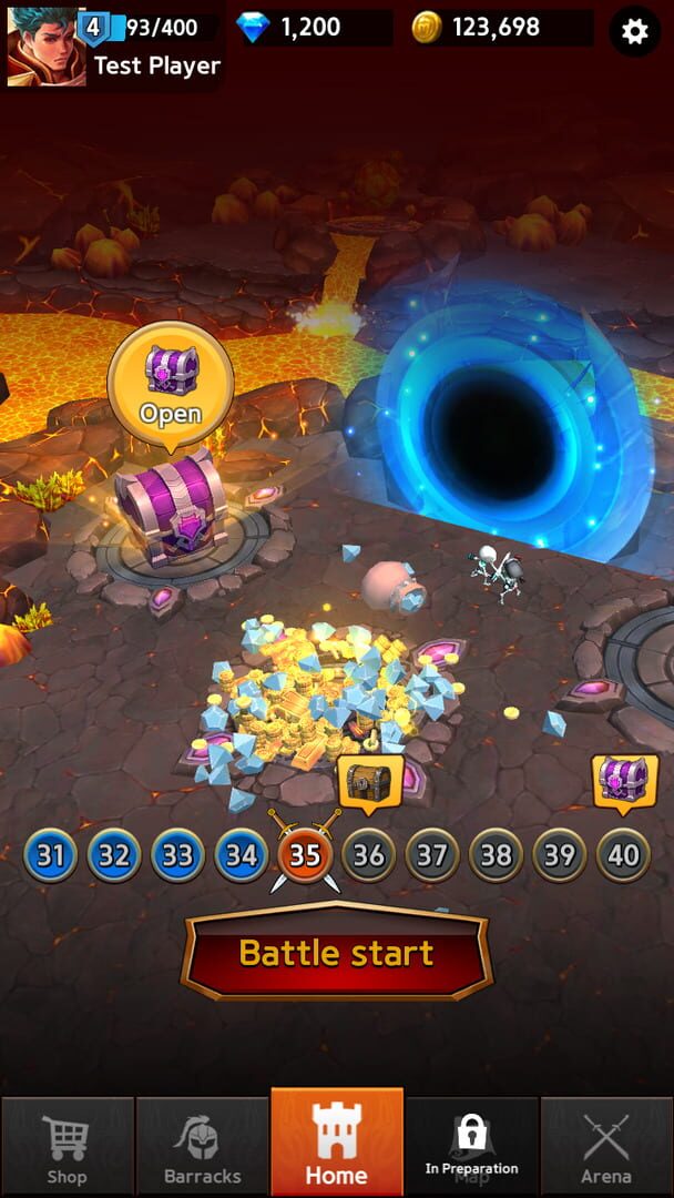 Devil Legion: Battle war - Screenshot