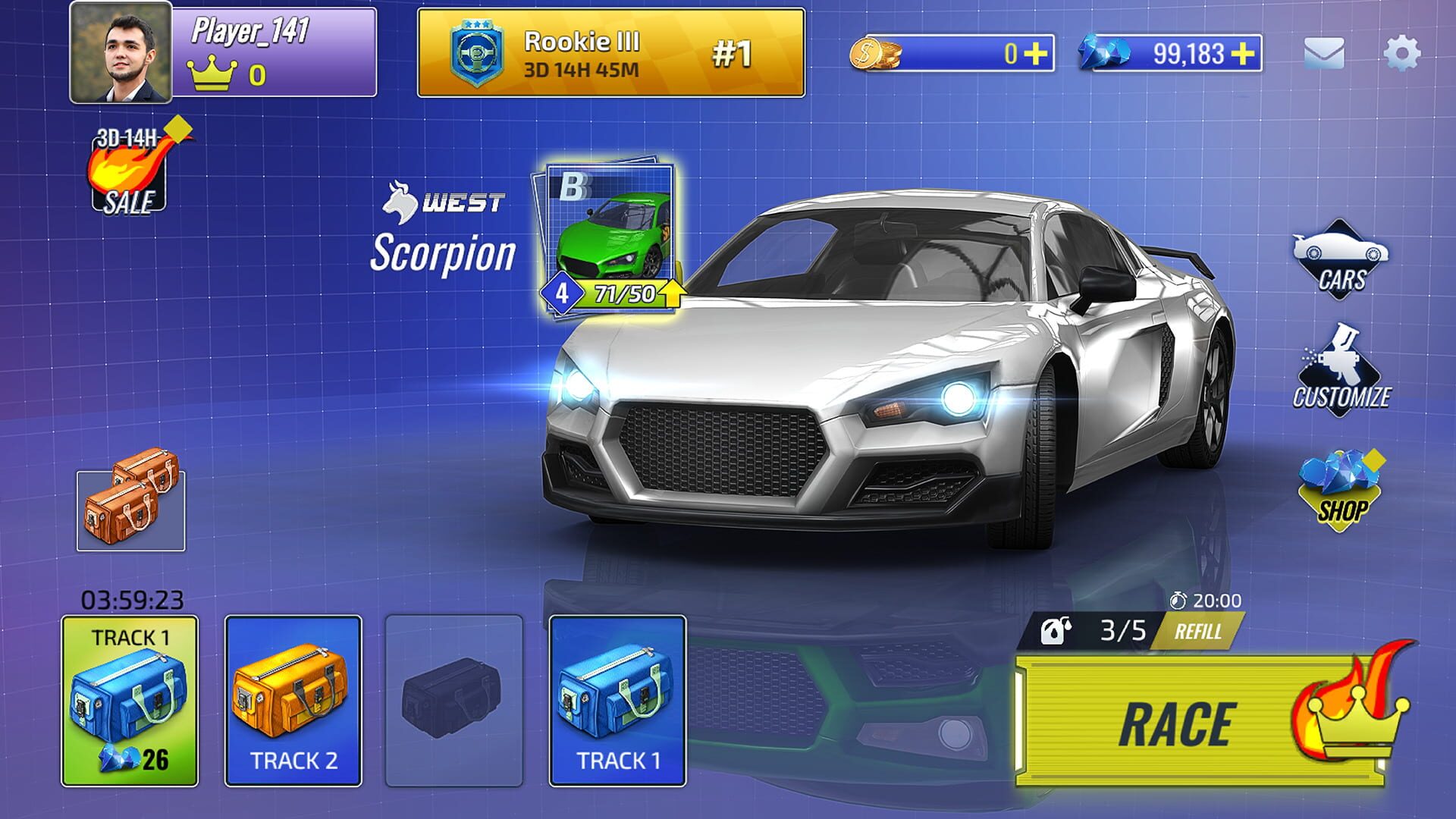 Racing Clash - Screenshot