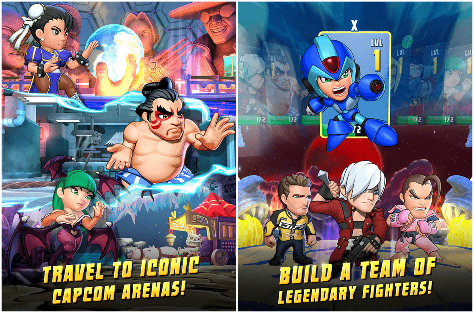 Puzzle Fighter screenshot