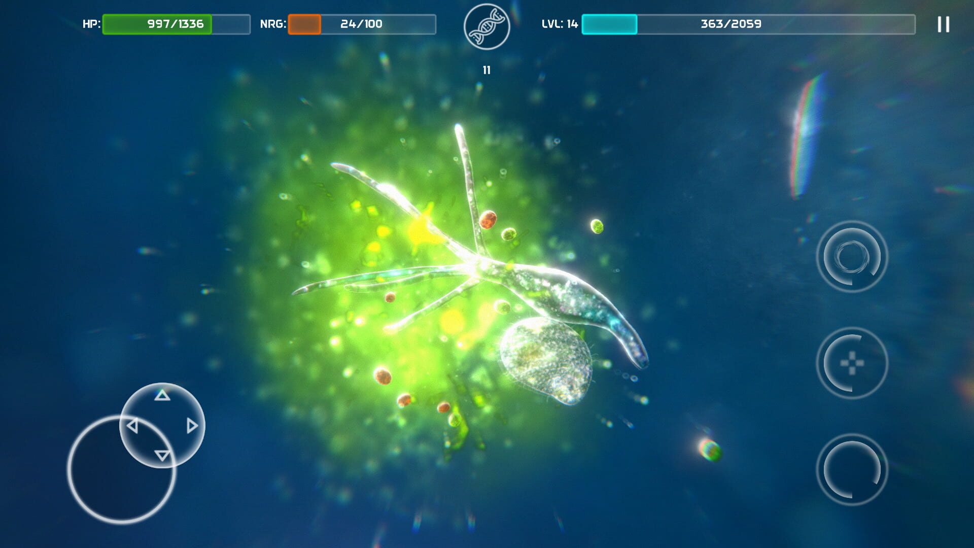 Bionix: Spore & Bacteria Simulator - Screenshot