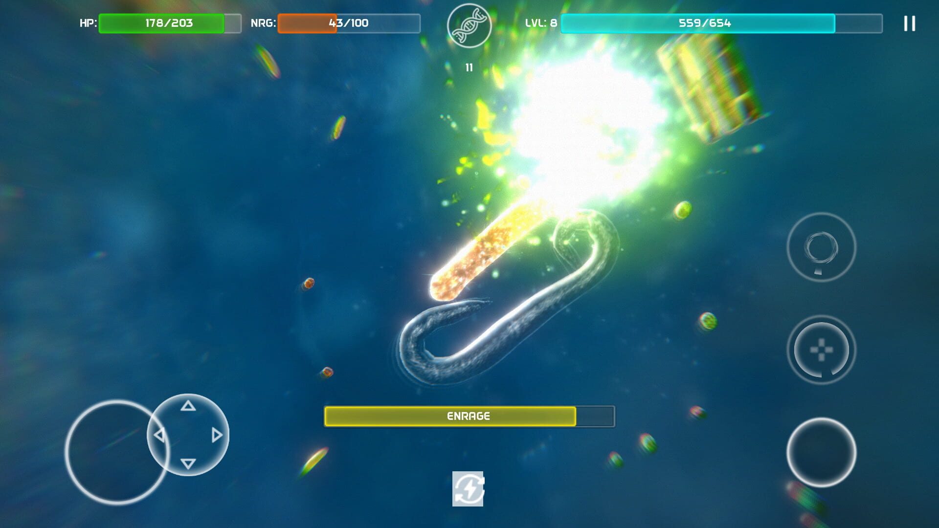 Bionix: Spore & Bacteria Simulator - Screenshot