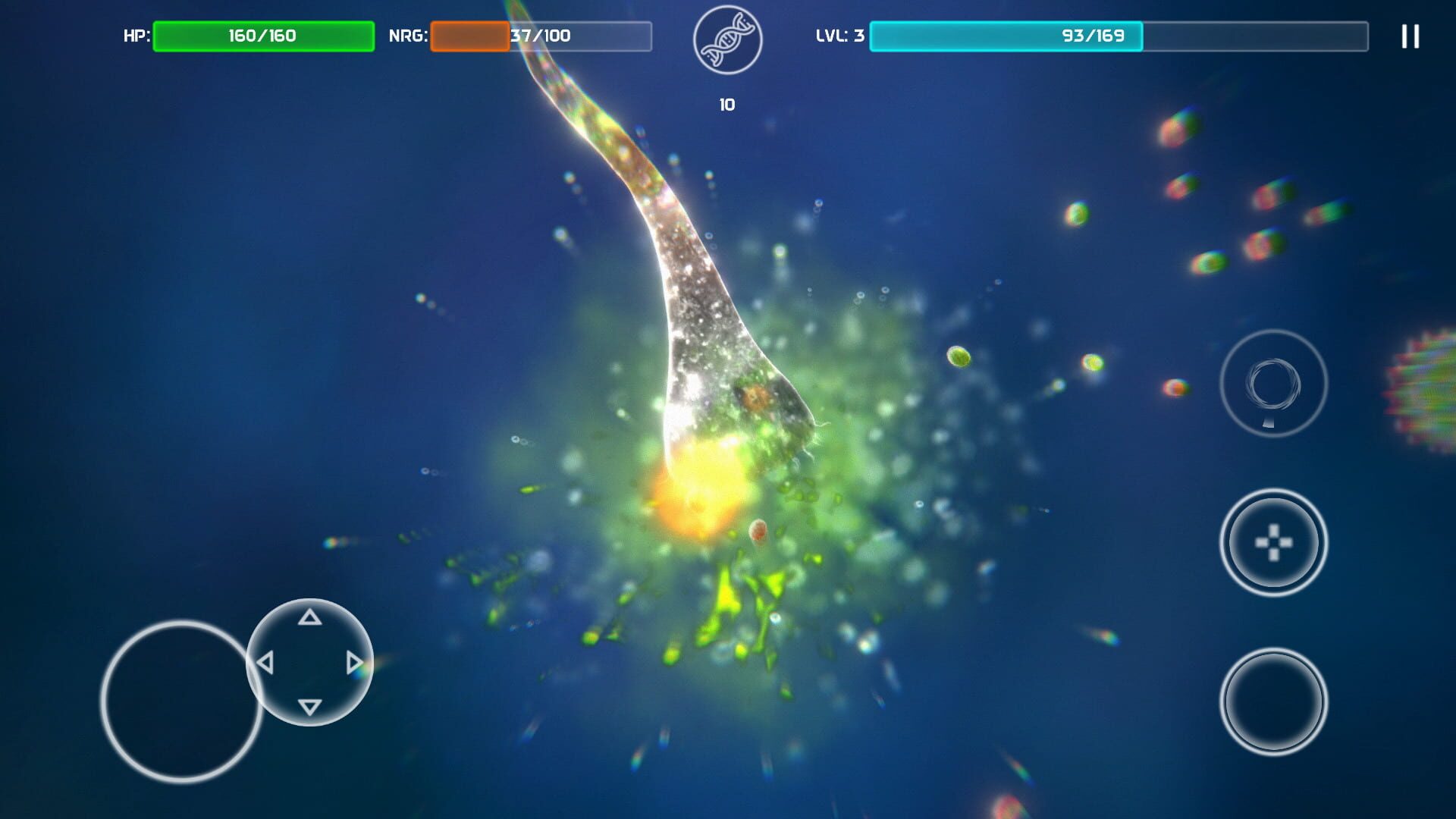 Bionix: Spore & Bacteria Simulator - Screenshot