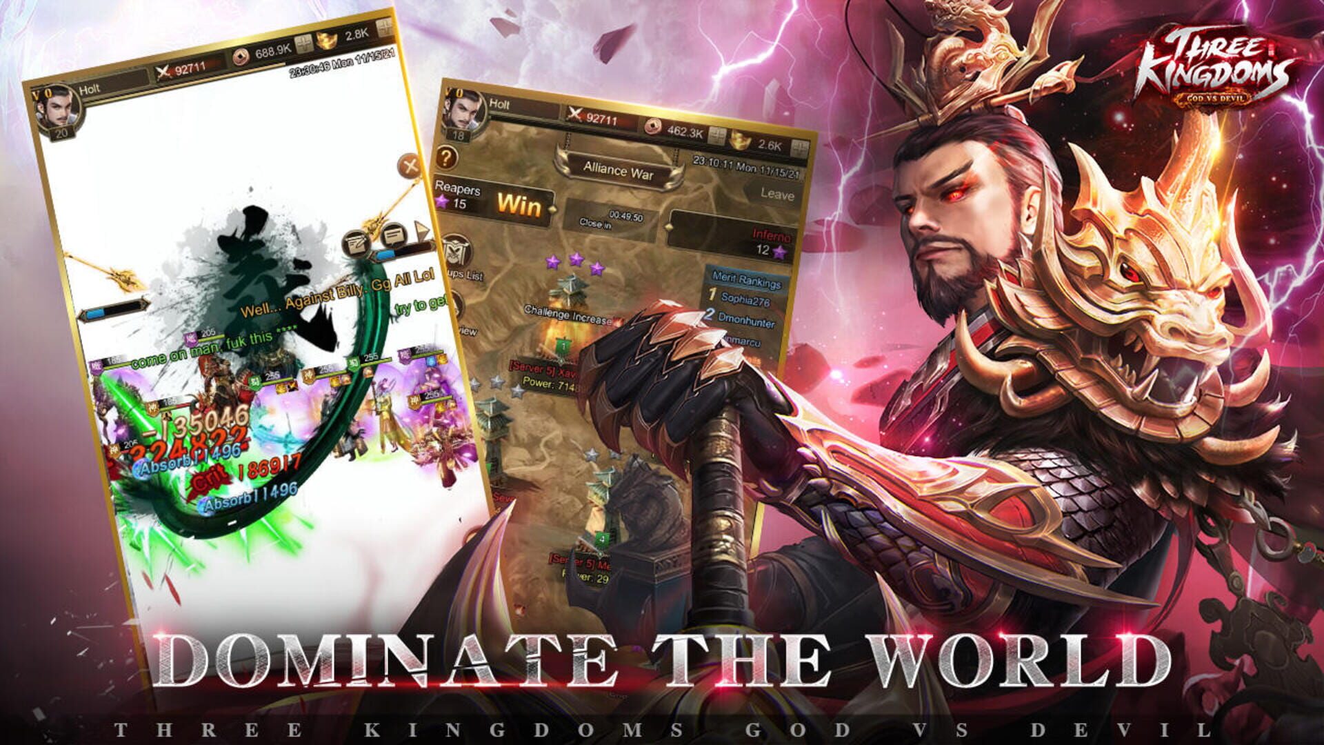 Three Kingdoms: God vs Devil - Screenshot