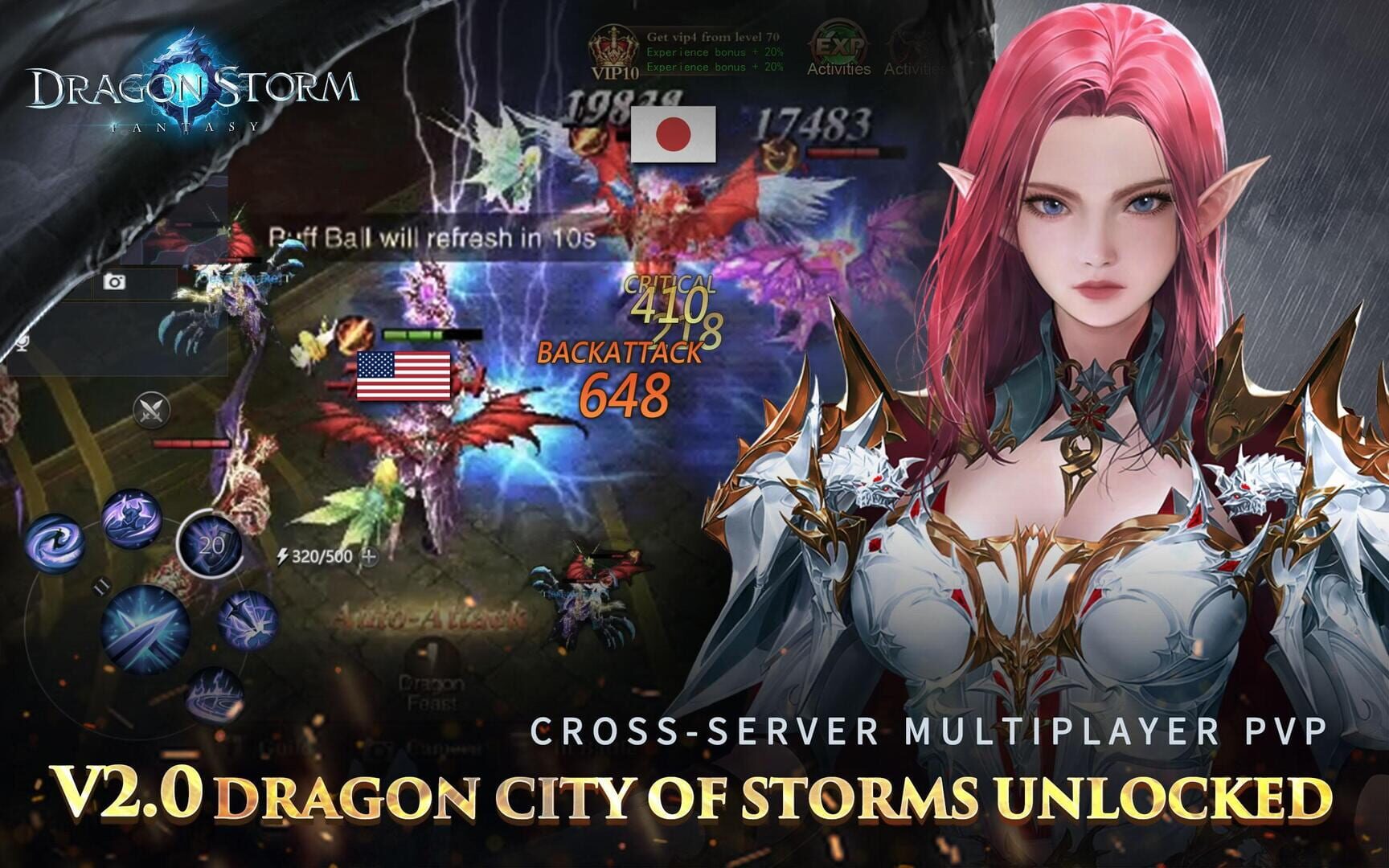 Dragon Storm Fantasy - Screenshot