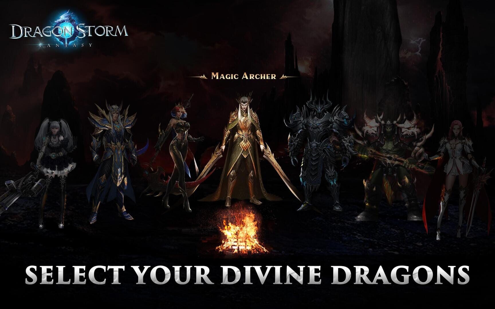 Dragon Storm Fantasy - Screenshot
