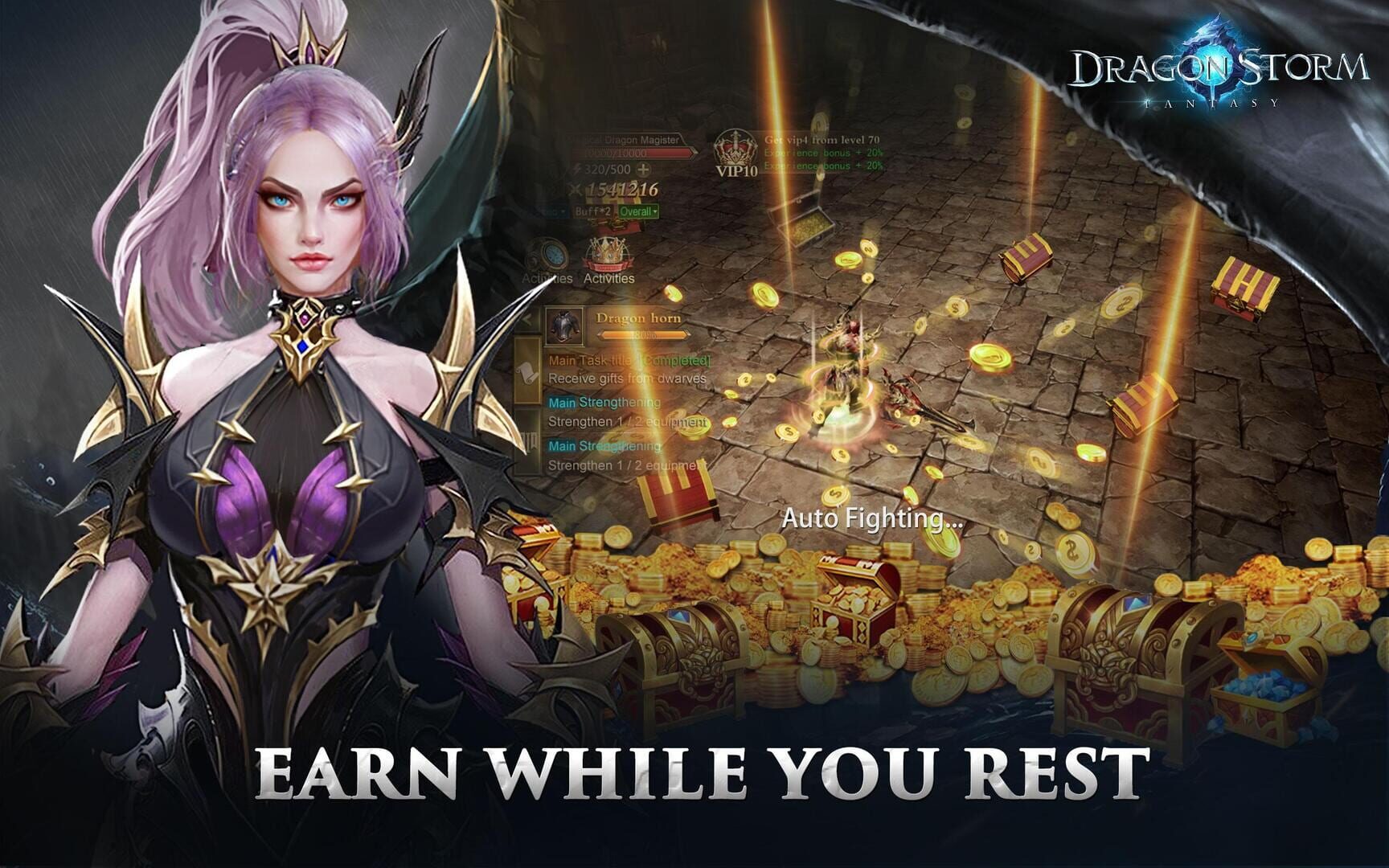 Dragon Storm Fantasy - Screenshot