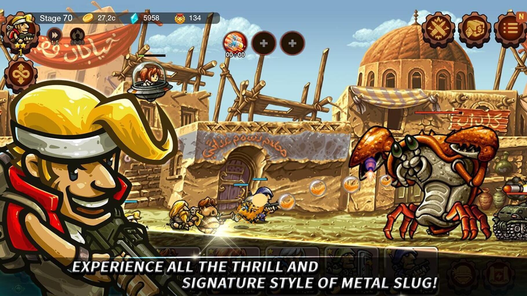 Captura de pantalla - Metal Slug Infinity