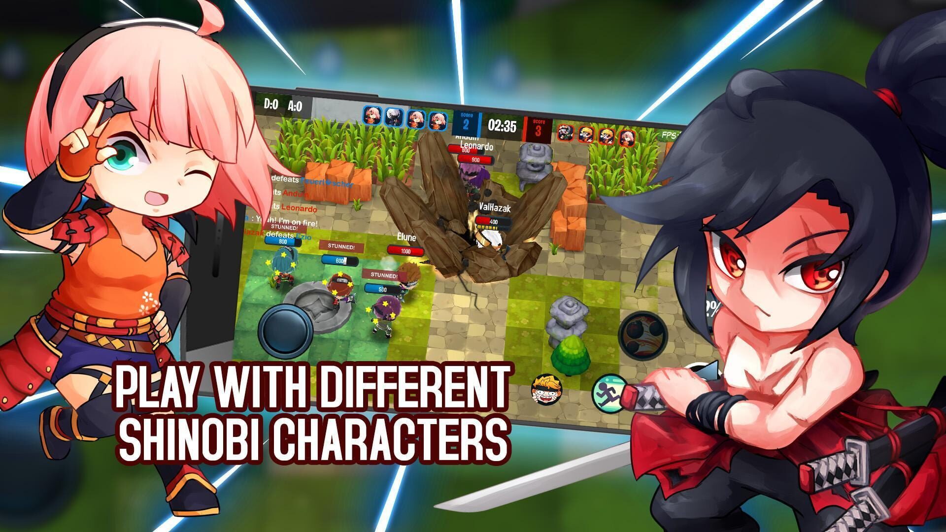 Shinobi.io - Screenshot