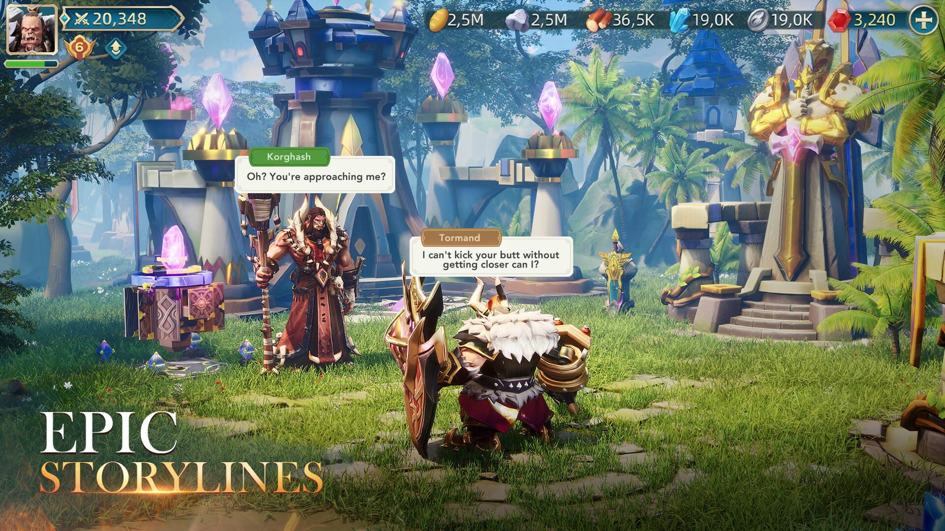Game of Legends: Rise of Champions - Screenshot