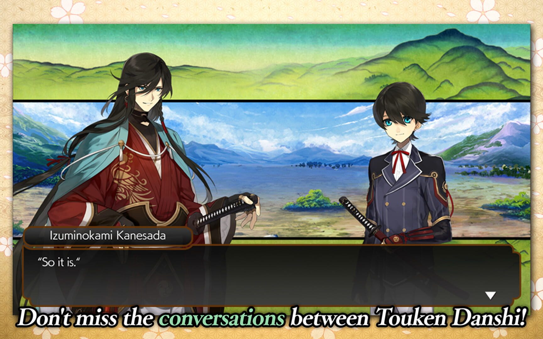 Touken Ranbu: Online Pocket - Screenshot