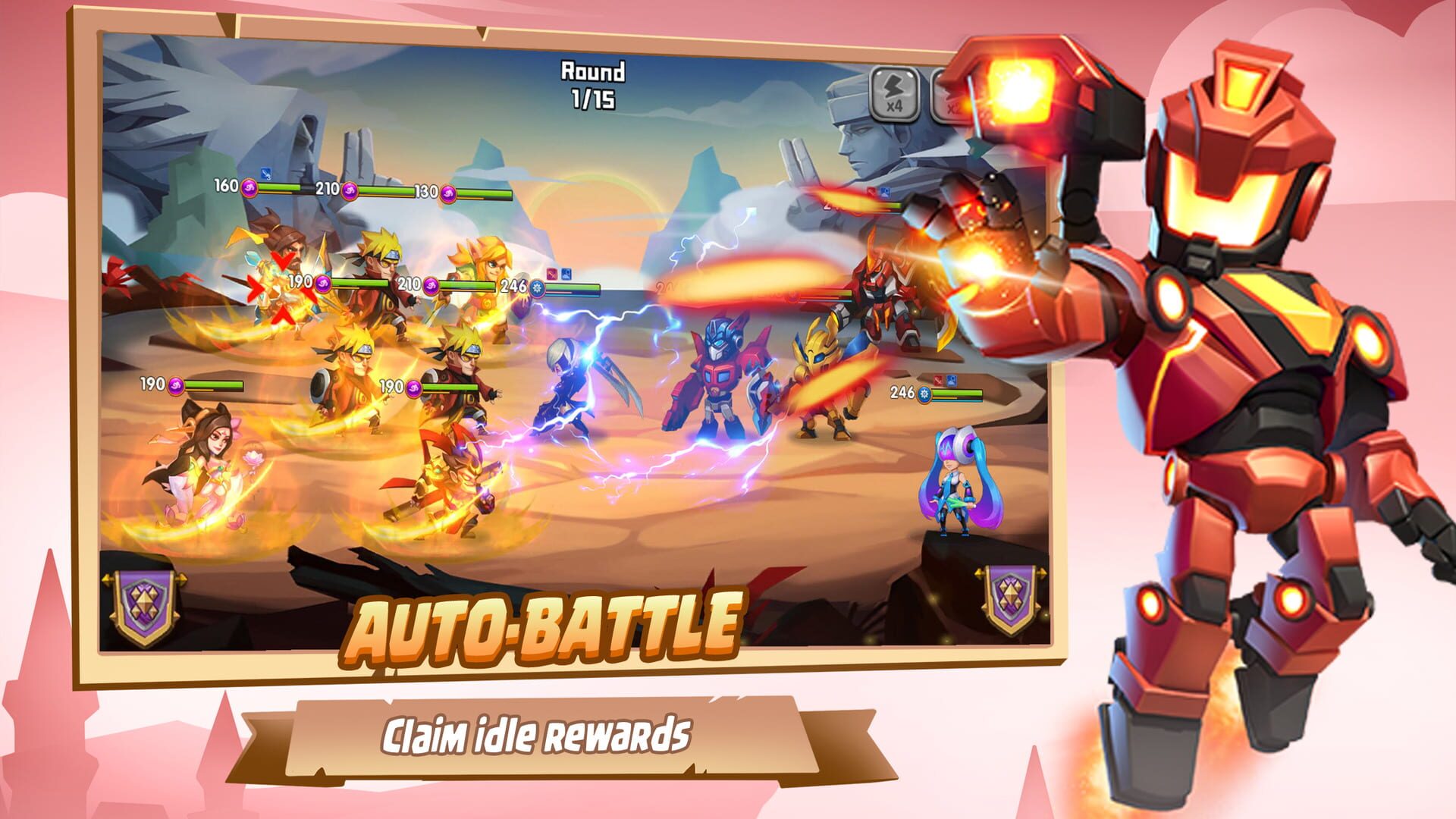 AFK Heroes - Screenshot