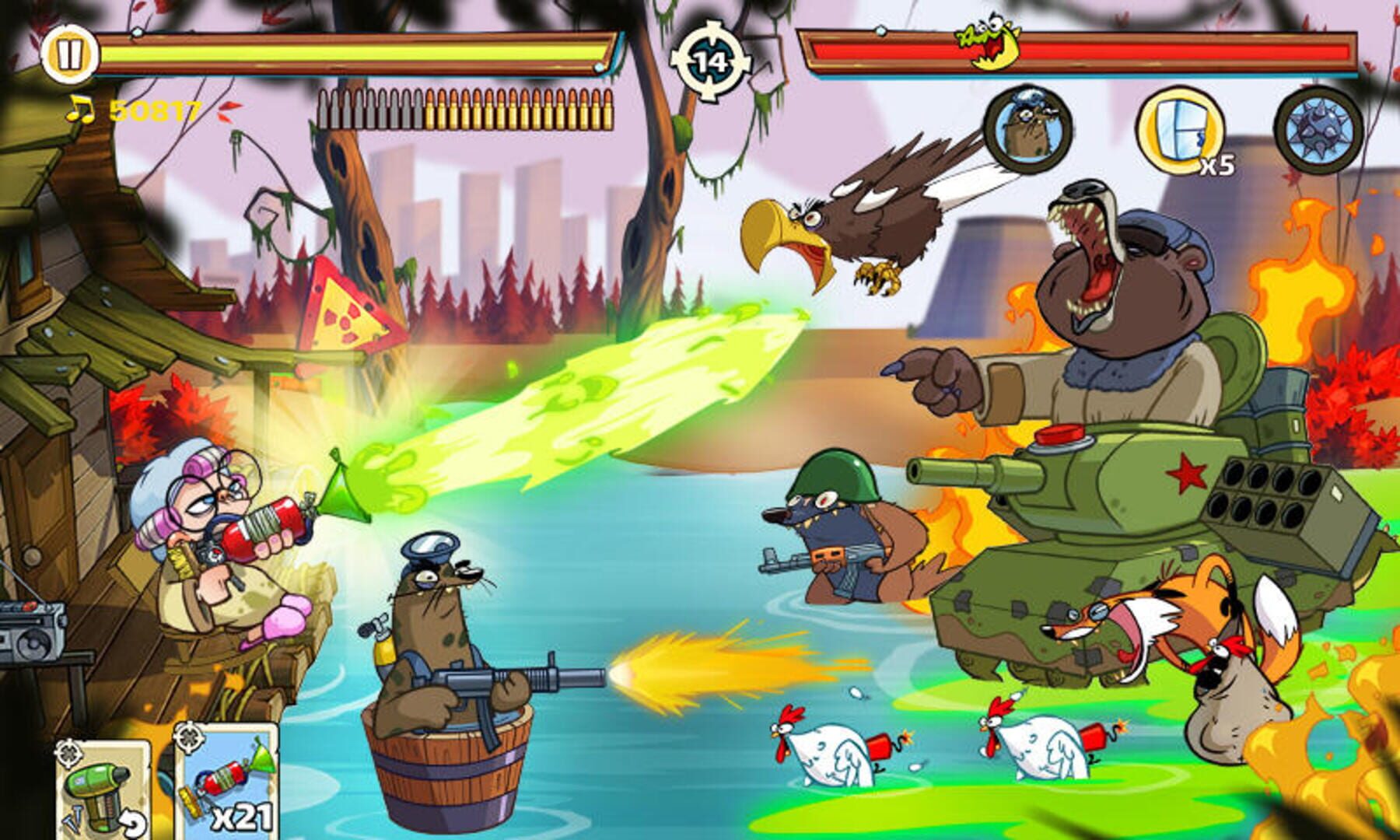 Swamp Attack 2 - Screenshot