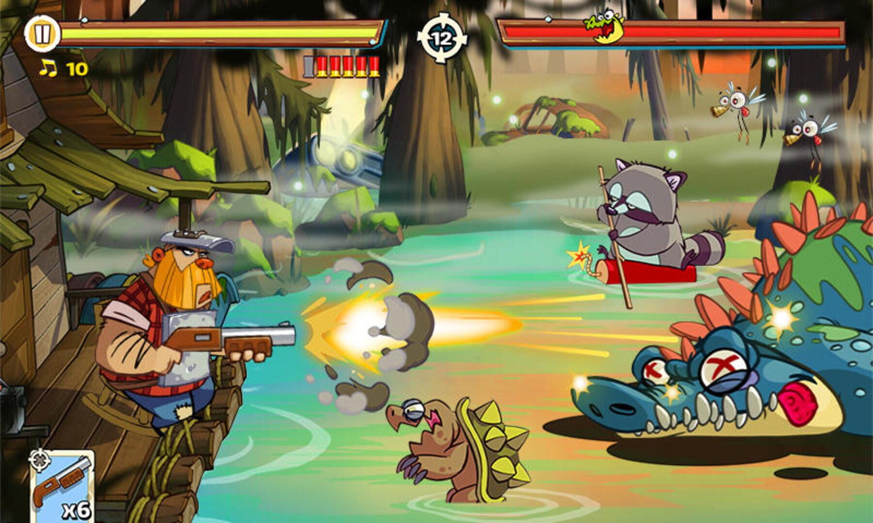 Swamp Attack 2 - Screenshot