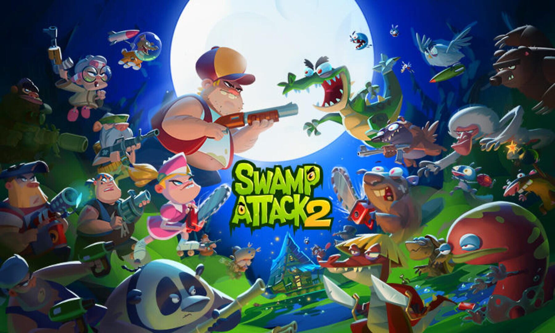 Swamp Attack 2 - Screenshot
