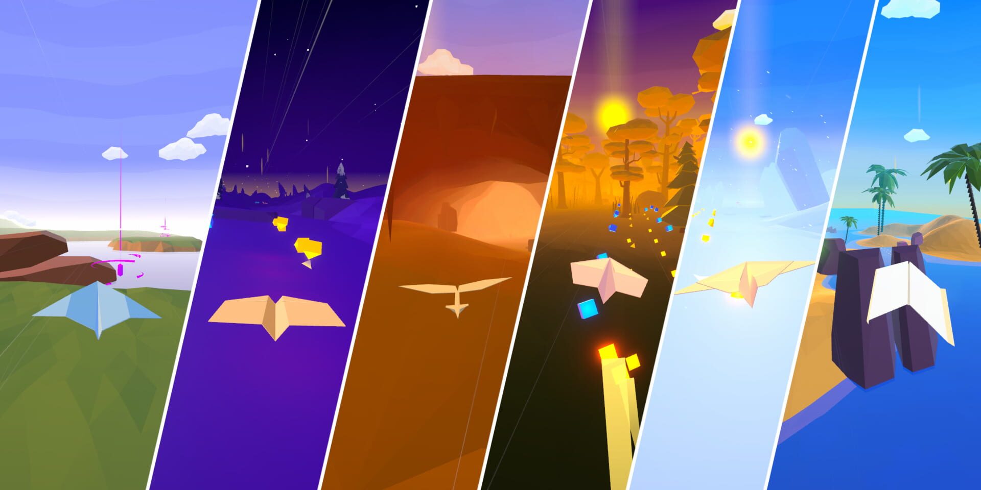 Paperly: Paper Plane Adventure - Screenshot