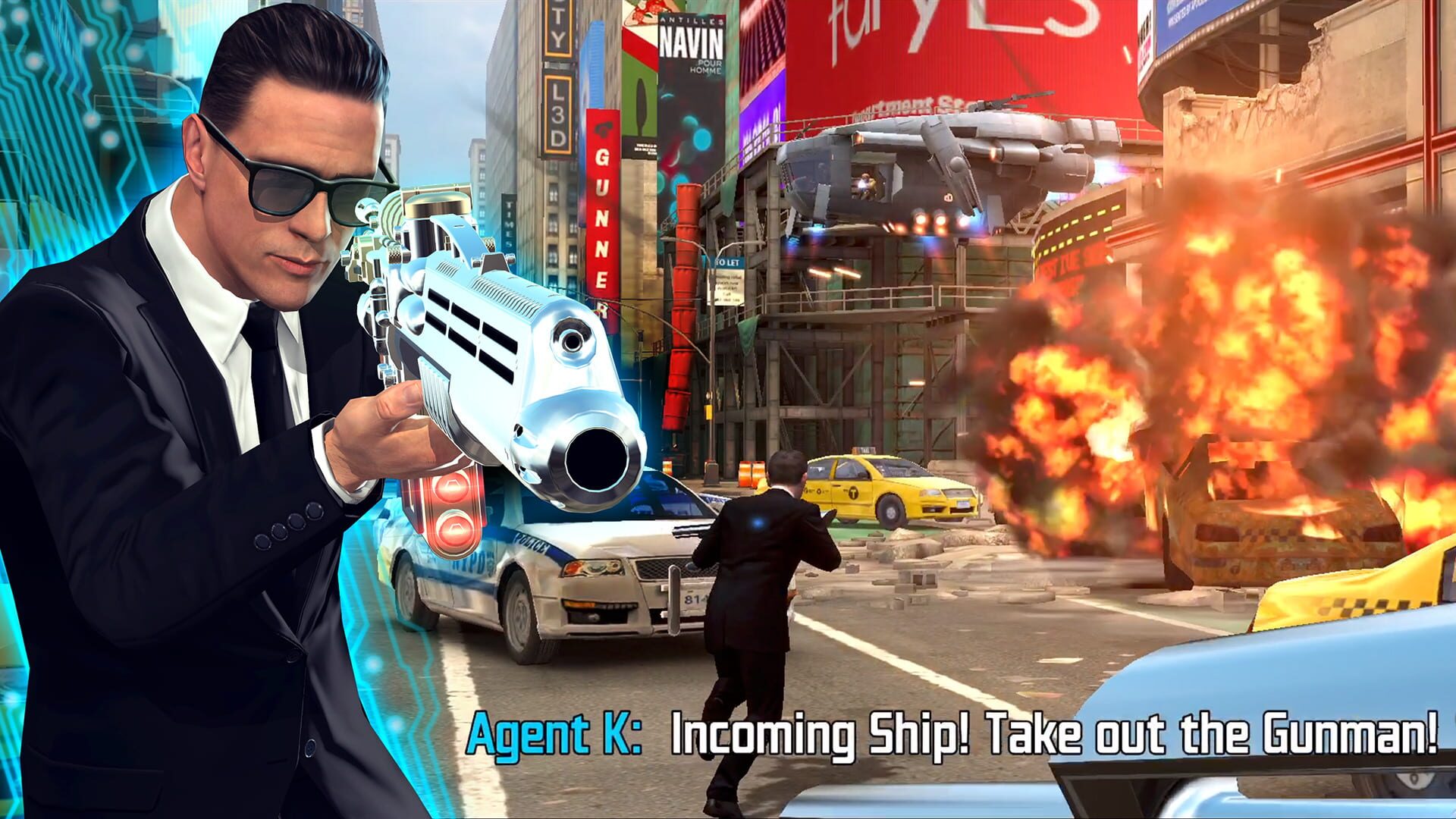 Men In Black: Galaxy Defenders - Screenshot