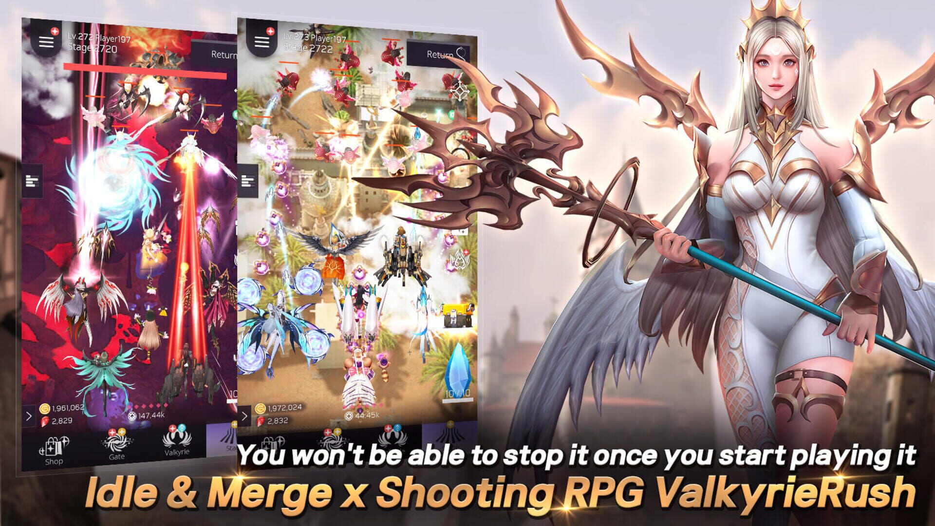 Valkyrie Rush - Screenshot