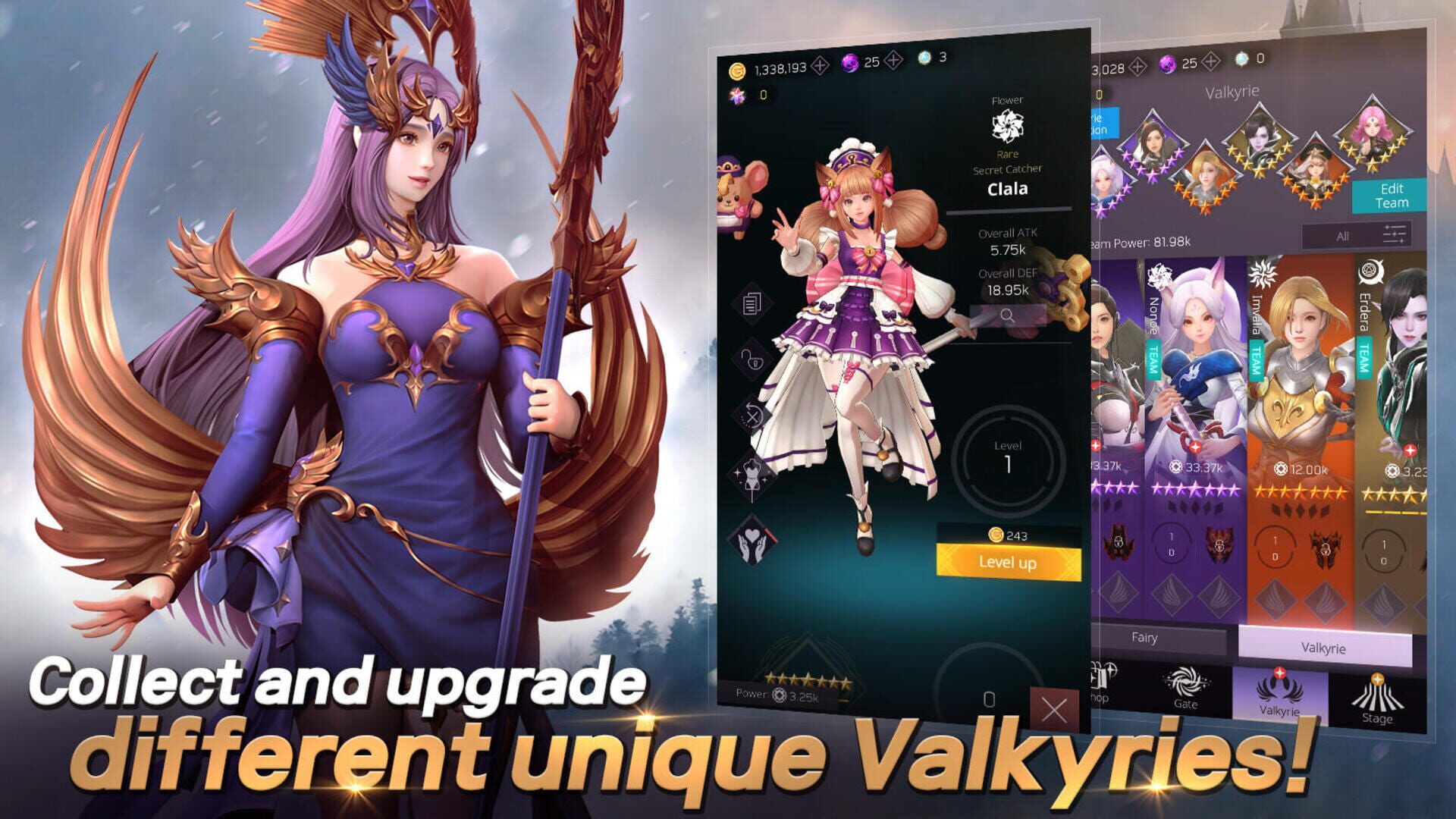 Valkyrie Rush - Screenshot