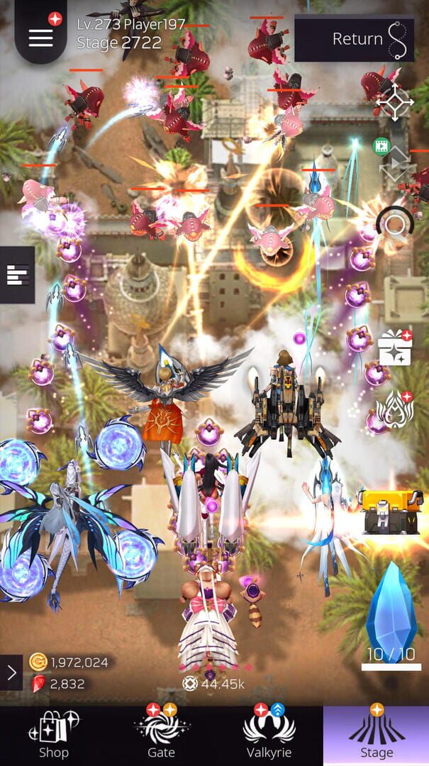 Valkyrie Rush - Screenshot