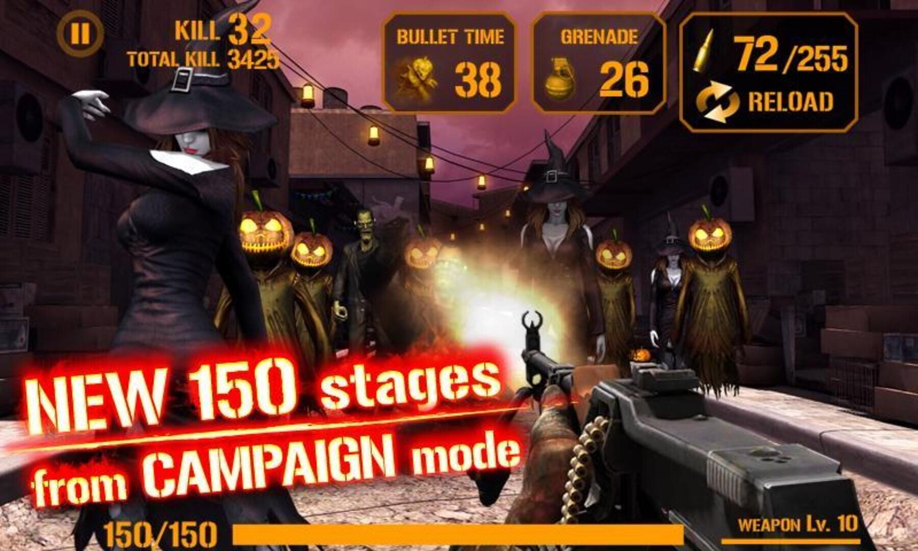 Gun Zombie: Halloween - Screenshot