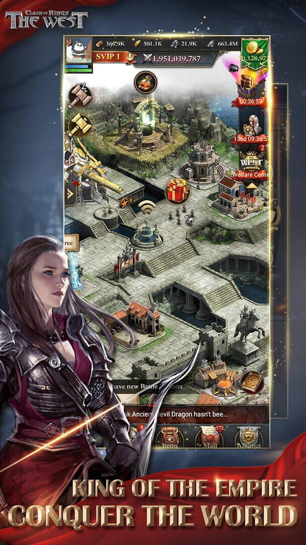 Clash of Kings: The West - Screenshot