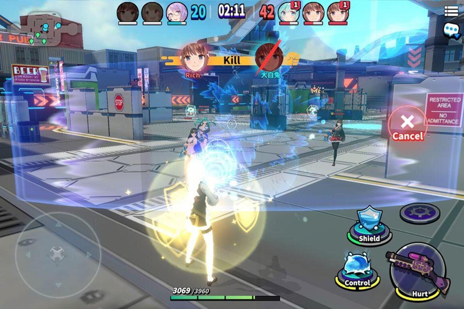 Splash Dance - Screenshot