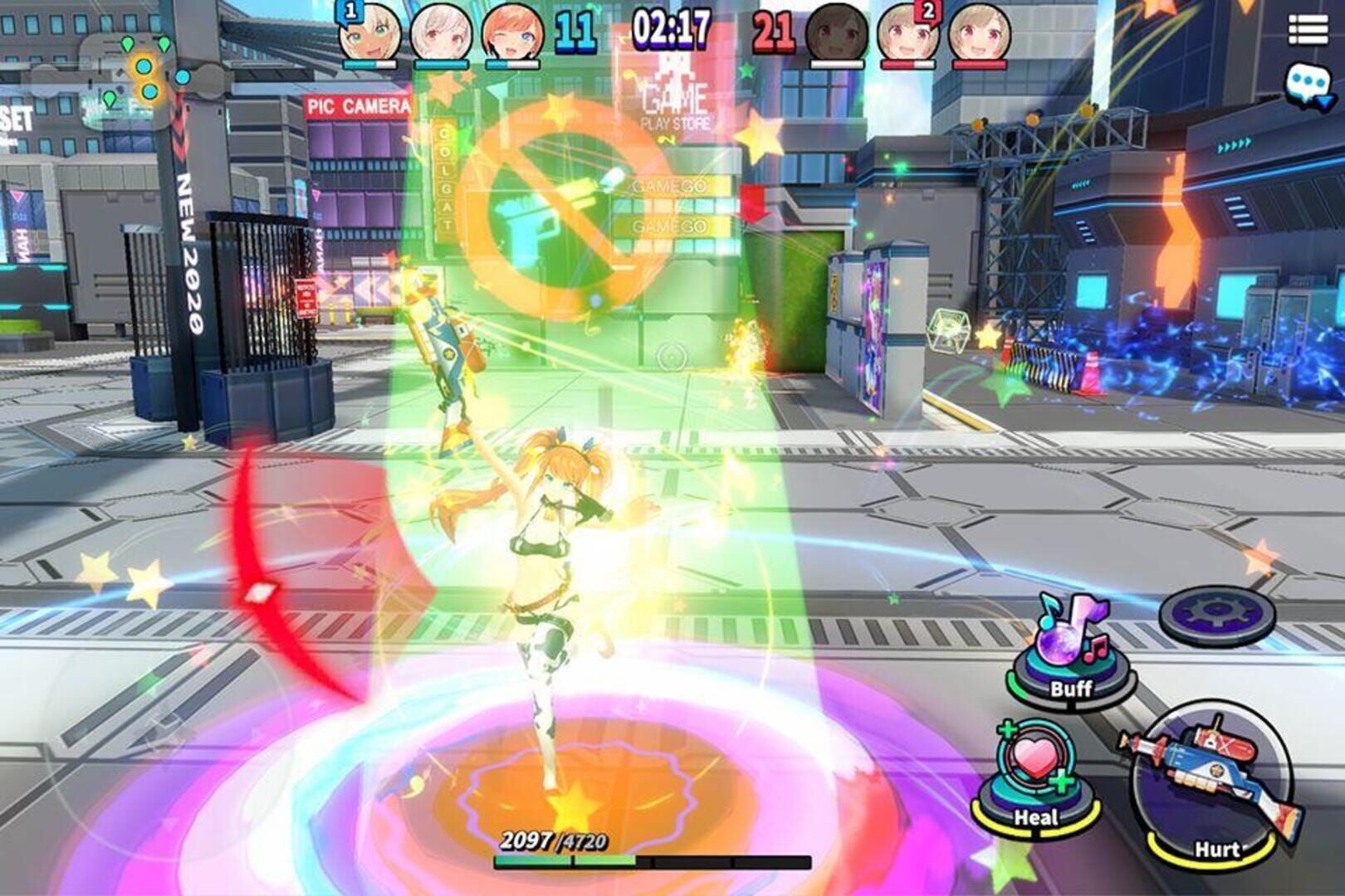 Splash Dance - Screenshot