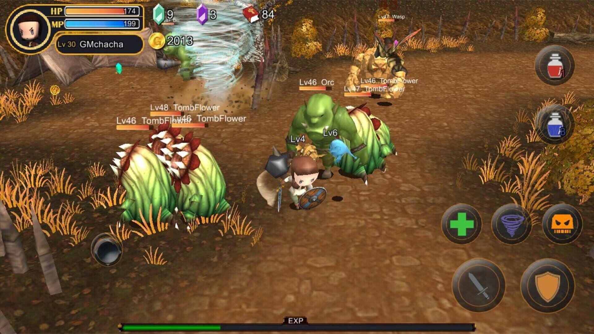 Pocket of warrior - Screenshot